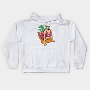 Till death do us yoga Kids Hoodie